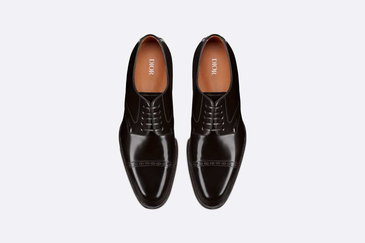 Dior Timeless Derby Shoe • Black Polished Calfskin