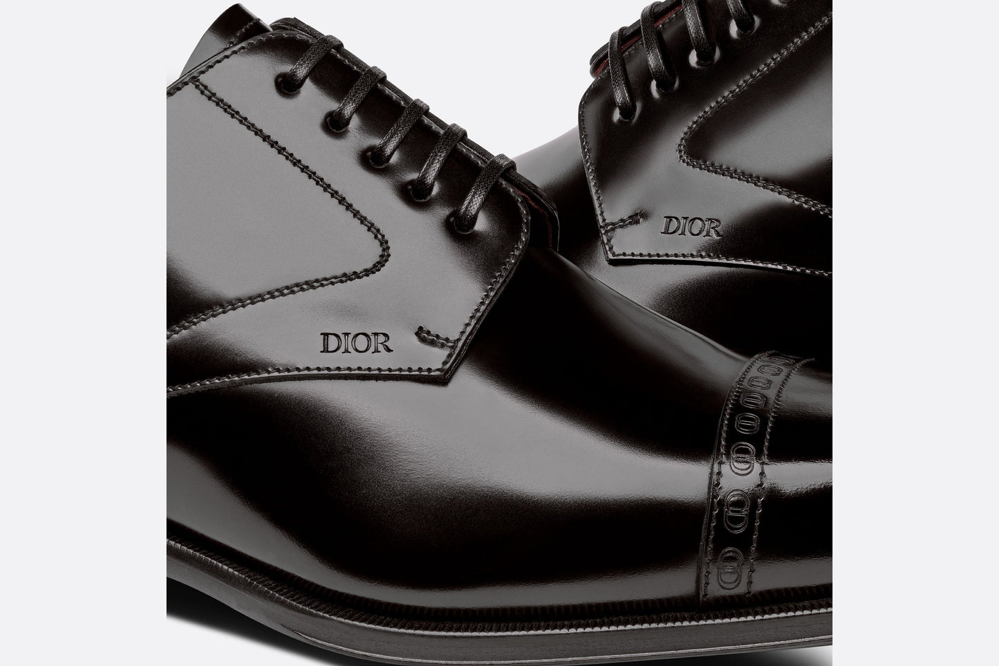 Dior Timeless Derby Shoe • Black Polished Calfskin