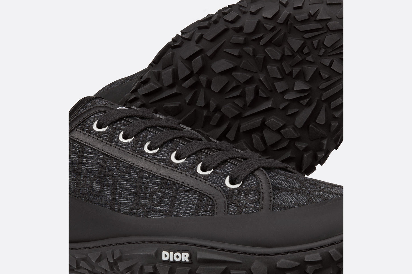 Diorizon Derby Shoe • Black Dior Oblique Jacquard and Rubber