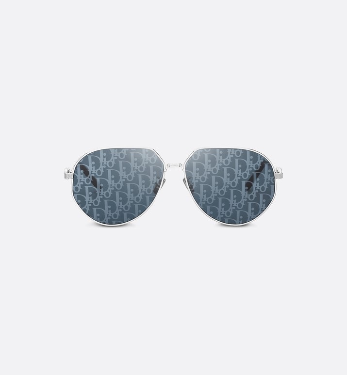 CD Link A1U • Blue Dior Oblique Pilot Sunglasses