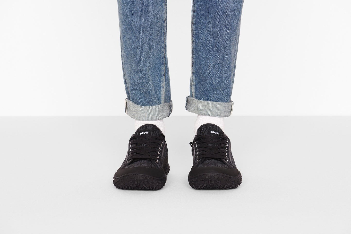 Diorizon Derby Shoe • Black Dior Oblique Jacquard and Rubber