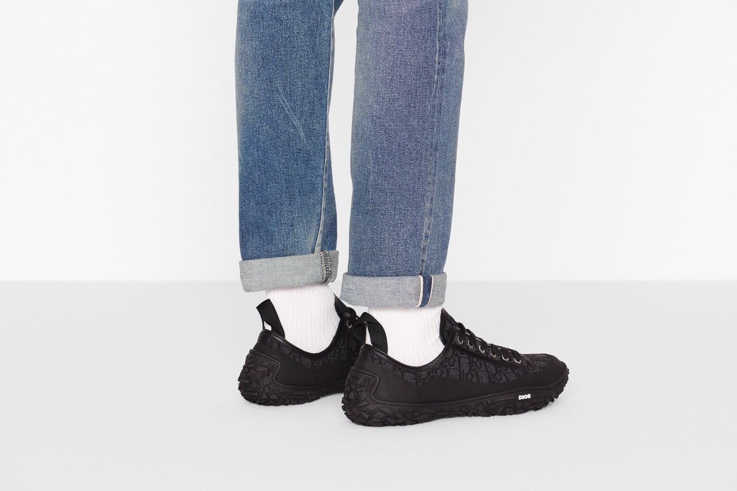 Diorizon Derby Shoe • Black Dior Oblique Jacquard and Rubber