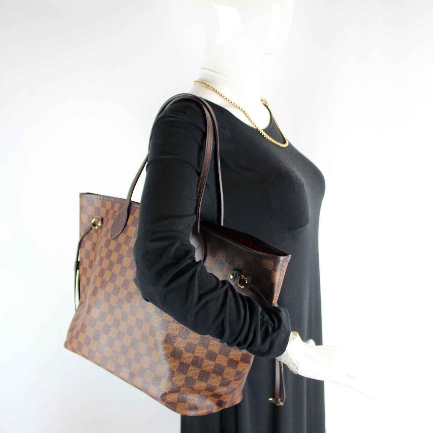 Neverfull MM Damier Ebene