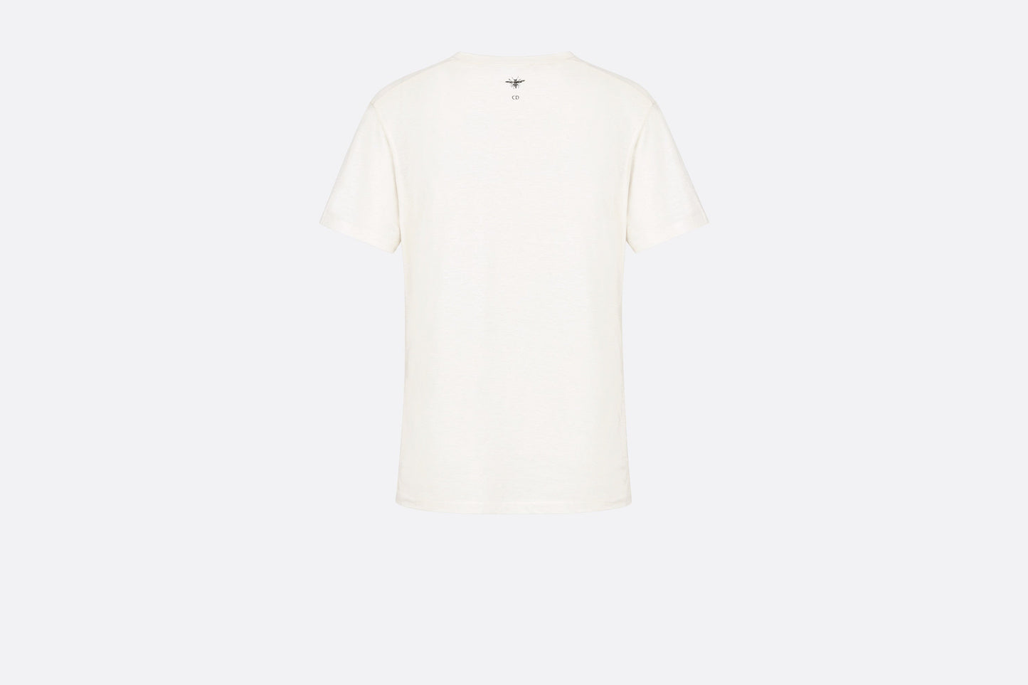 'WE SHOULD ALL BE FEMINISTS' T-Shirt • White Cotton Jersey and Linen