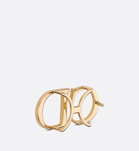 'CD' Belt Buckle • Dior Oblique Gold-Finish Brass, 35 MM