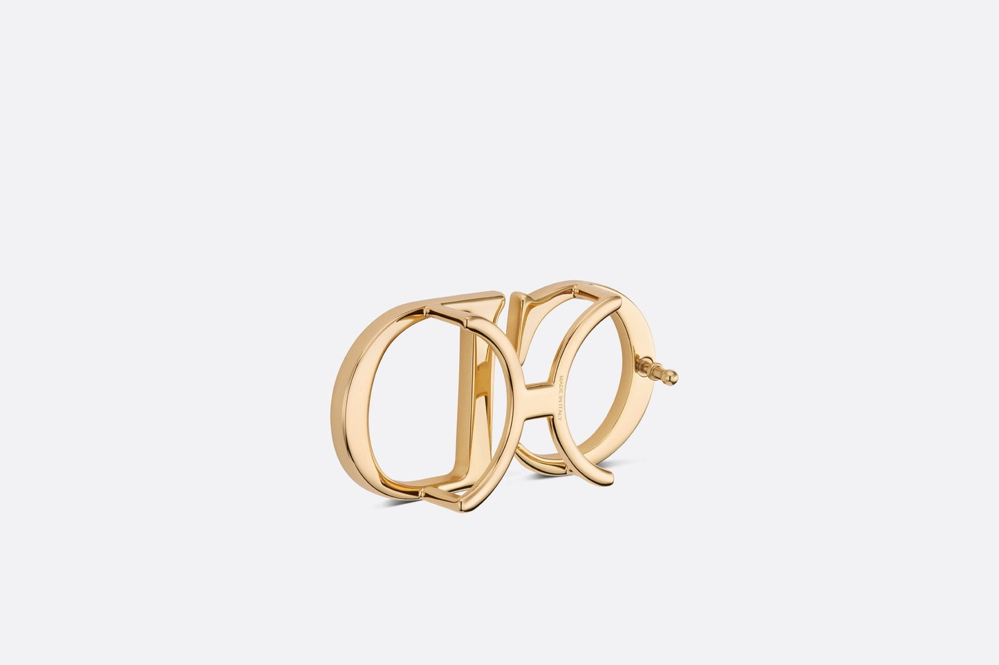 'CD' Belt Buckle • Dior Oblique Gold-Finish Brass, 35 MM