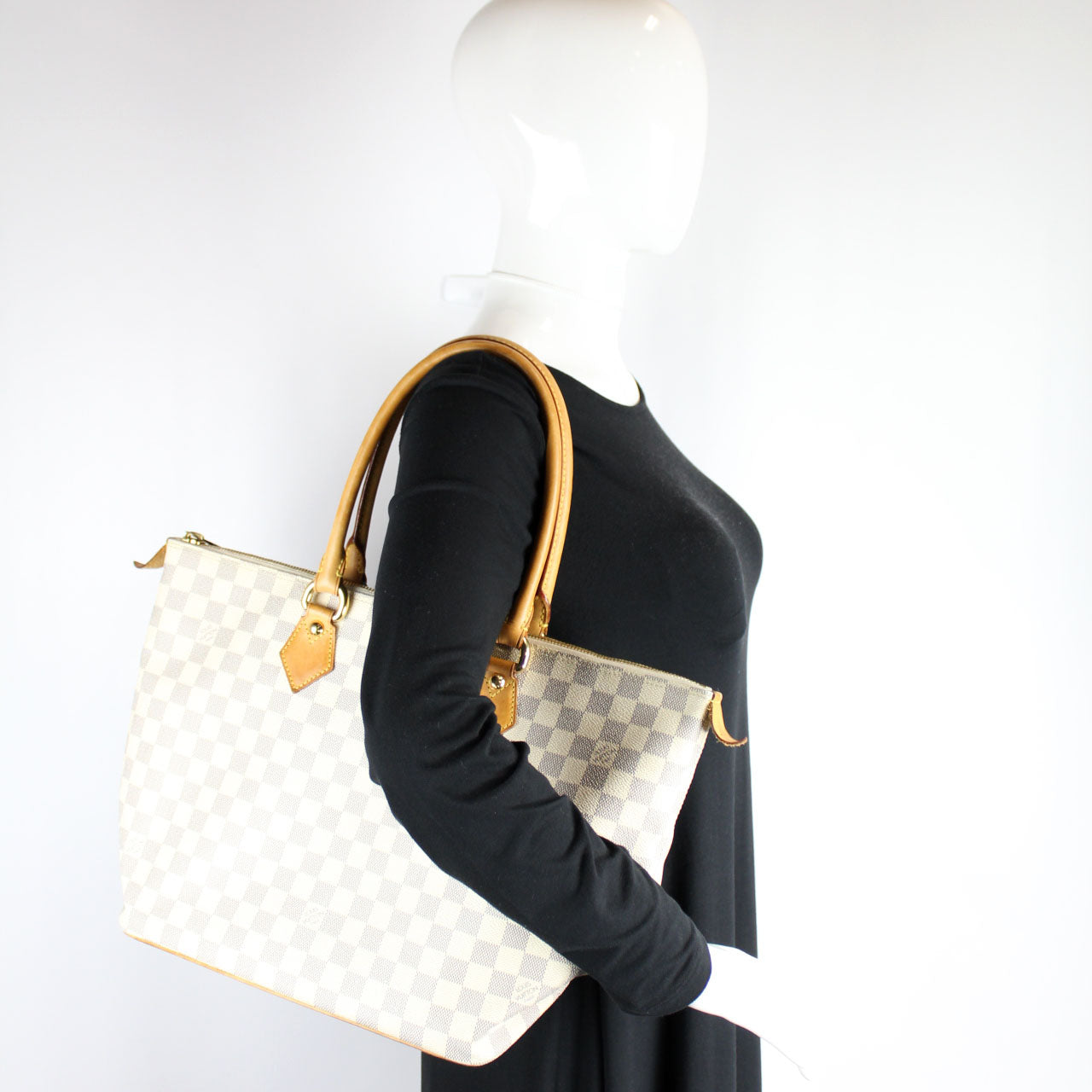 Saleya MM Damier Azur