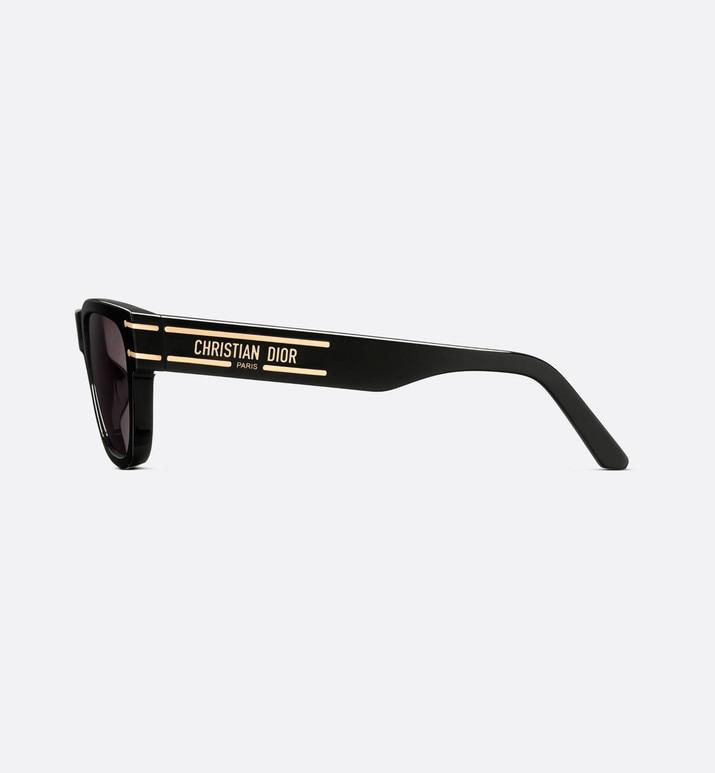 DiorSignature S6U • Black Rectangular Sunglasses