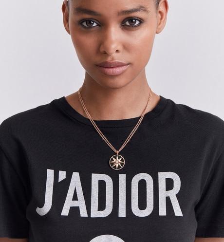 Large Rose Des Vents Medallion • Rose Gold, Diamond and Onyx