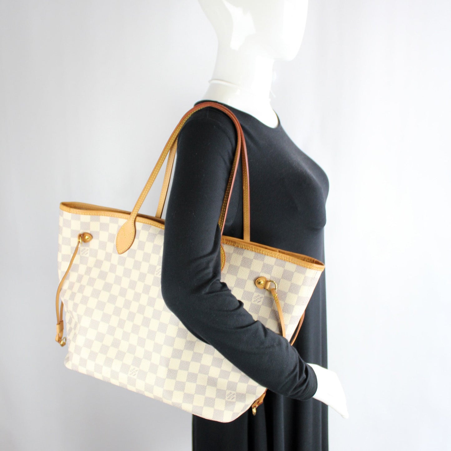 Neverfull MM W/ Pochette Damier Azur