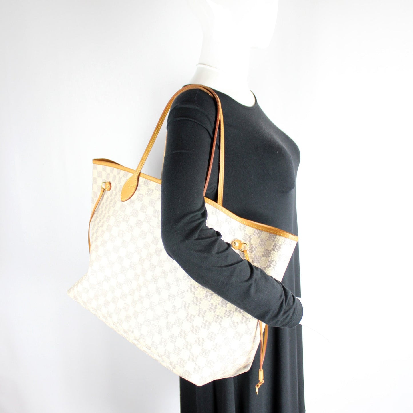 Neverfull GM W/ Wallet Damier Azur