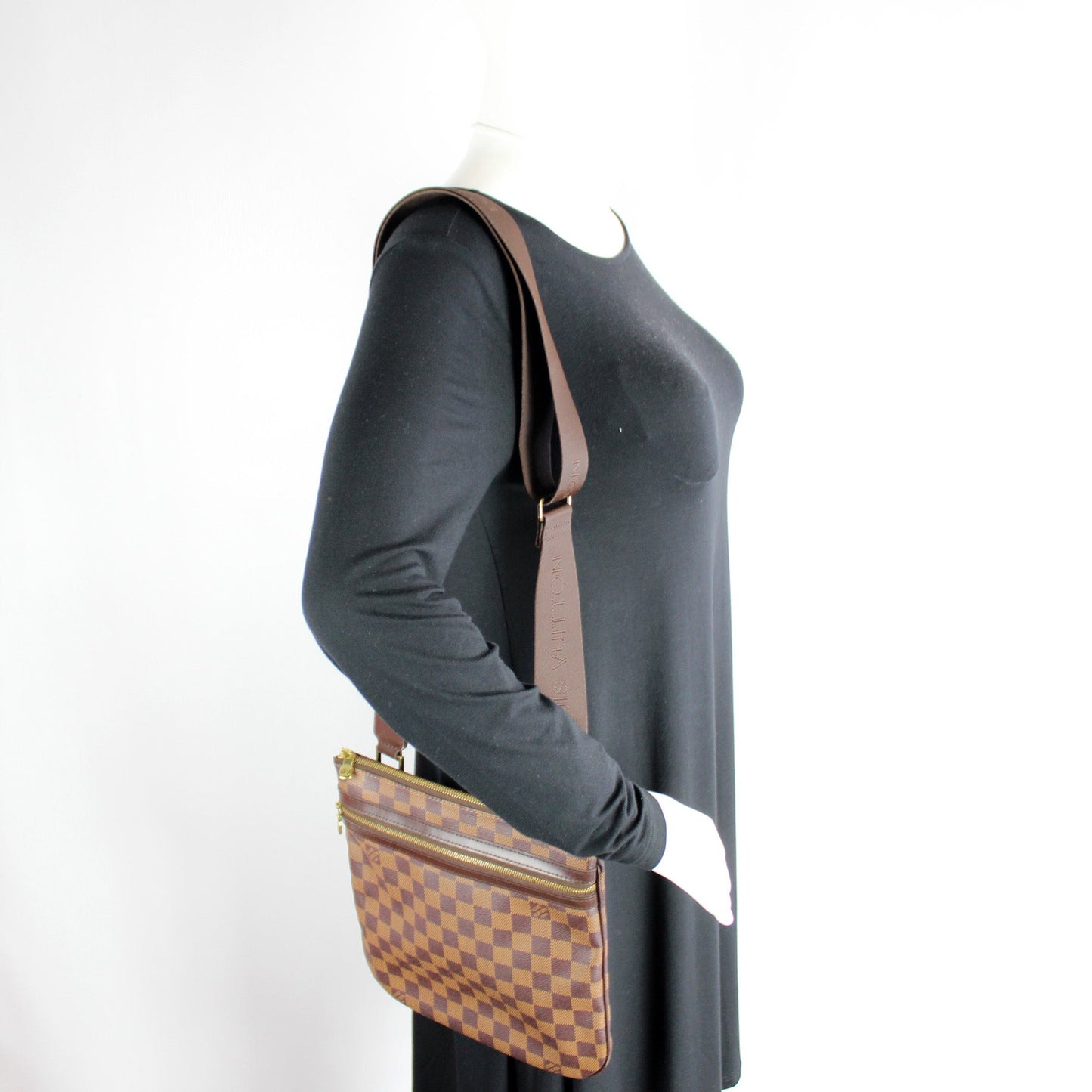 Pochette Bosphore Damier Ebene