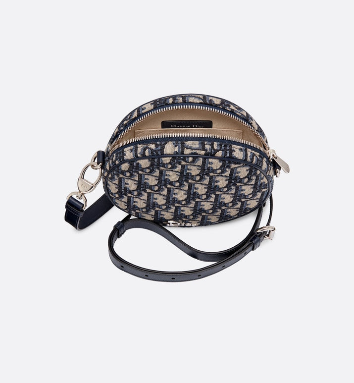 Baby Ball Bag • Blue Dior Oblique Canvas and Calfskin