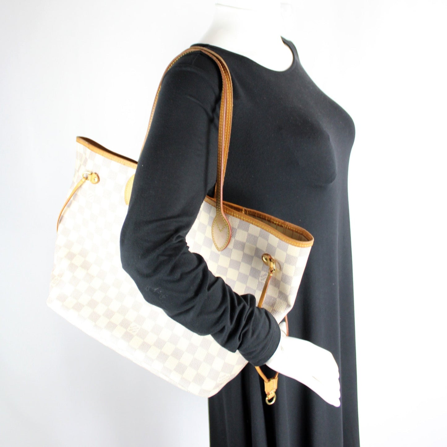 Neverfull MM W/Wallet Damier Azur