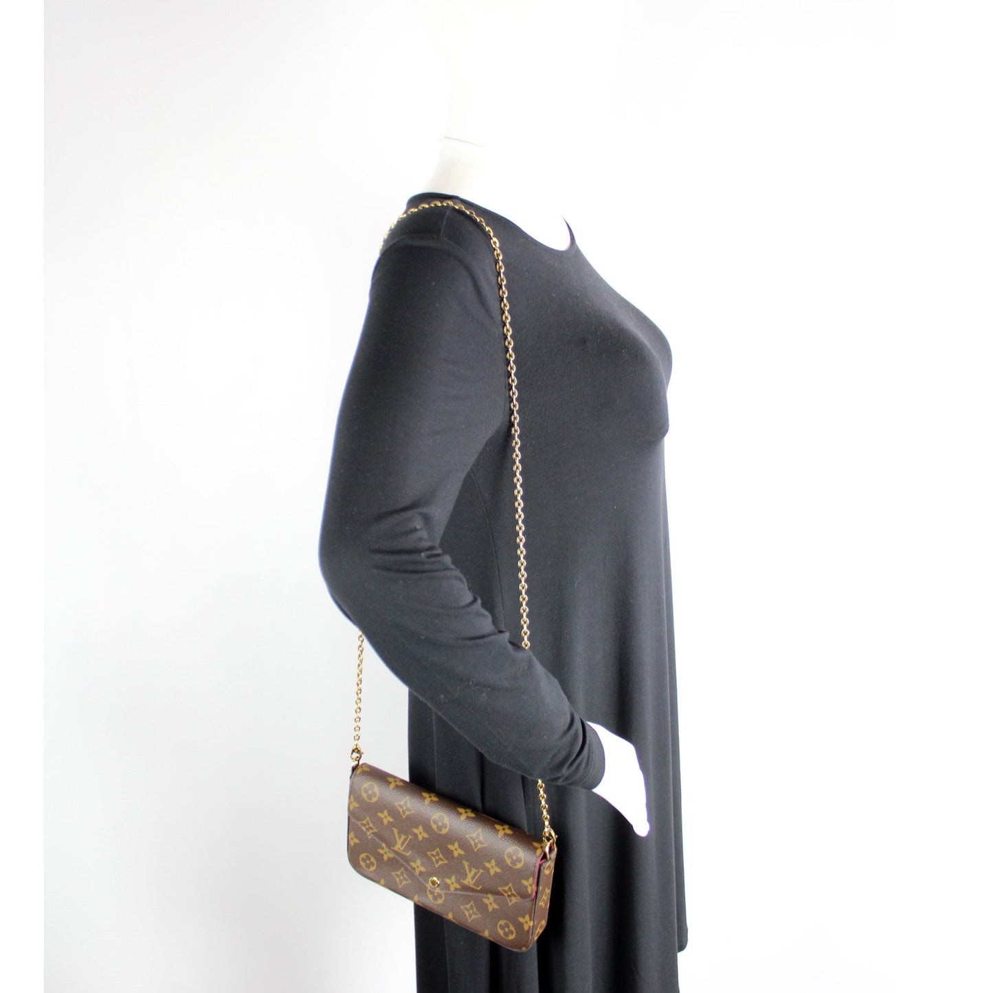 Pochette Felicie Monogram