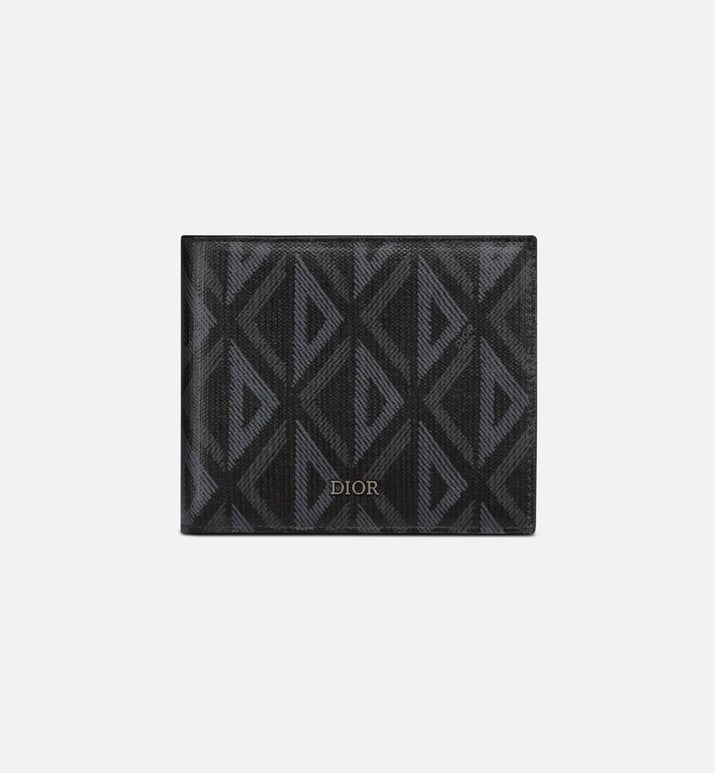 Wallet • Black CD Diamond Canvas