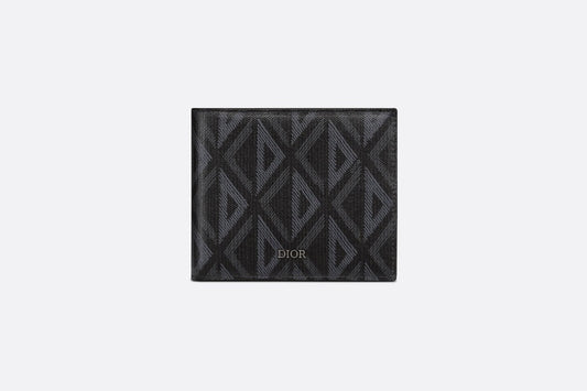 Wallet • Black CD Diamond Canvas