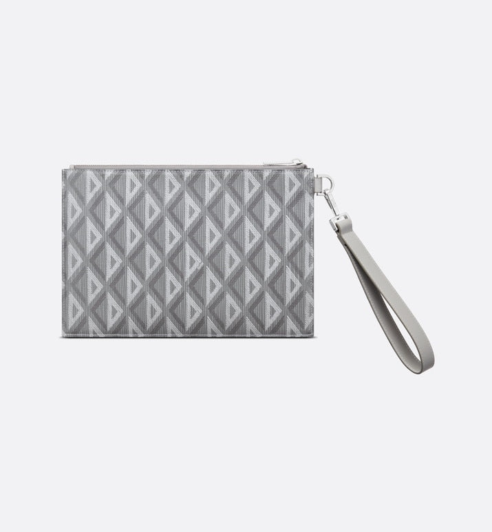 A5 Pouch • Dior Gray CD Diamond Canvas