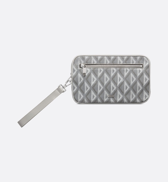 Toiletry Bag • Dior Gray CD Diamond Canvas