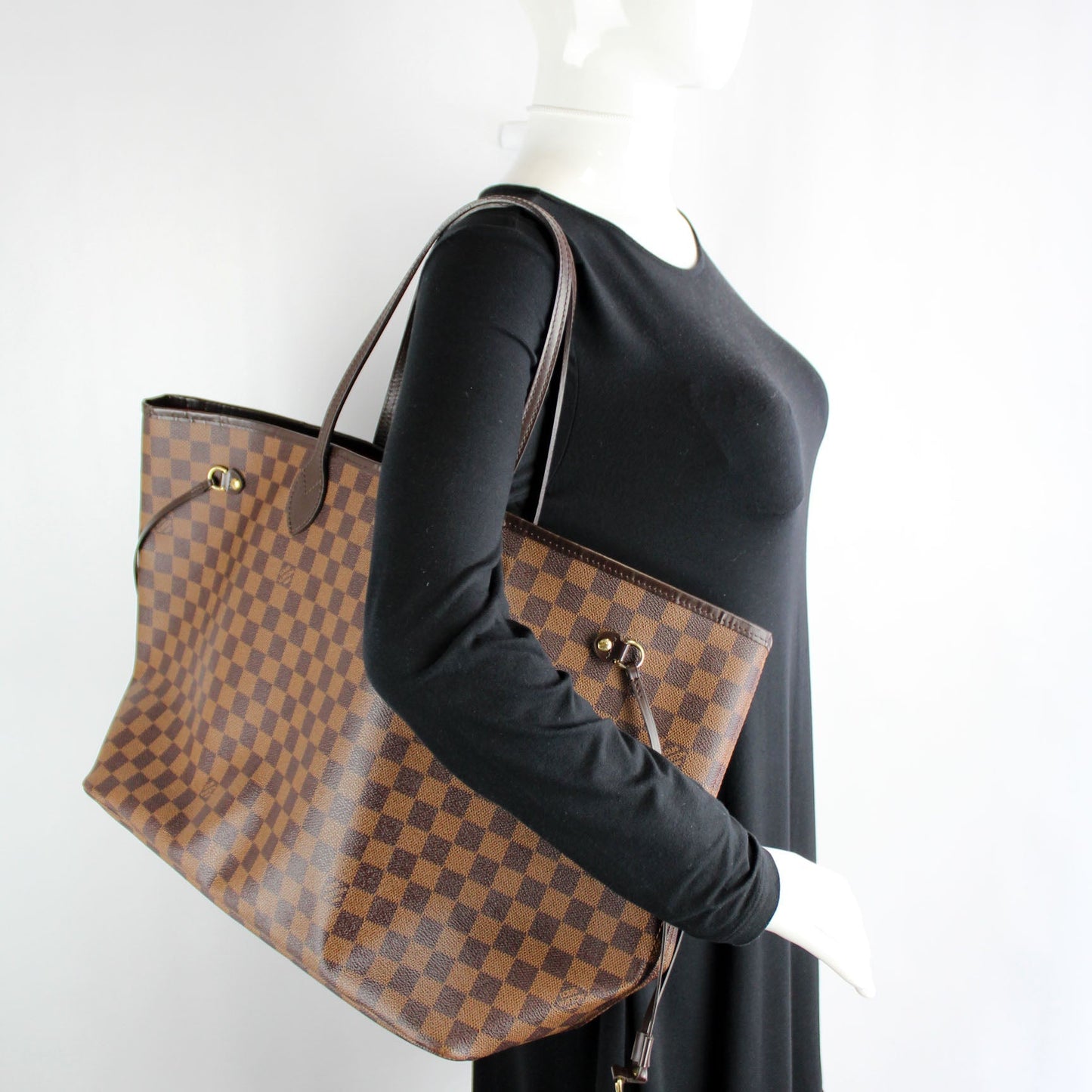Neverfull GM Damier Ebene