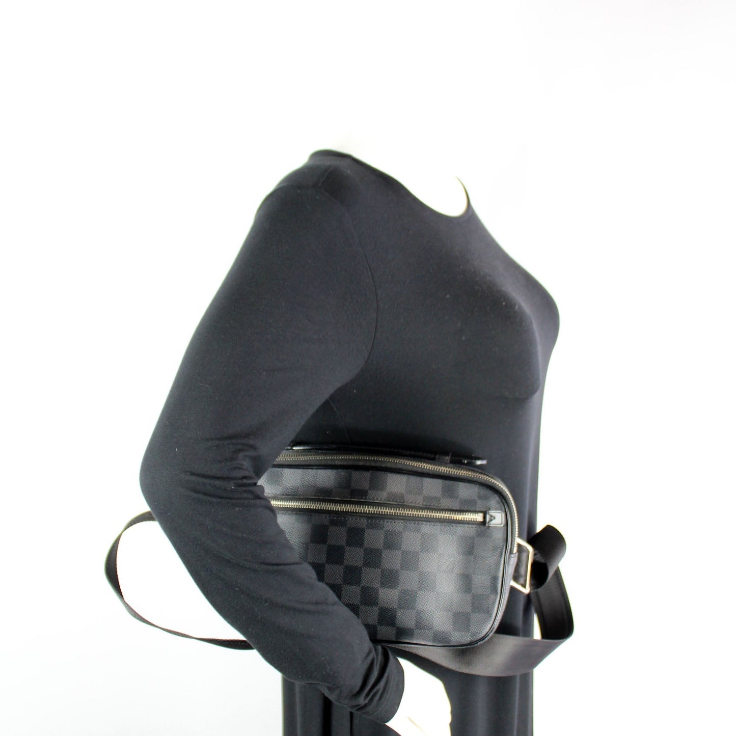 Ambler Bum Bag Damier Graphite