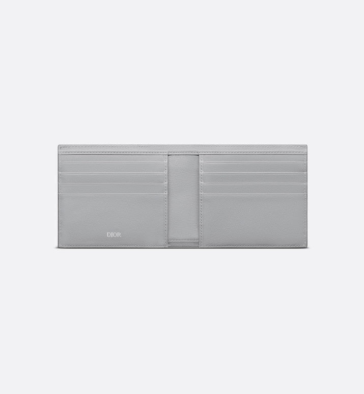 Wallet • Dior Gray CD Diamond Canvas