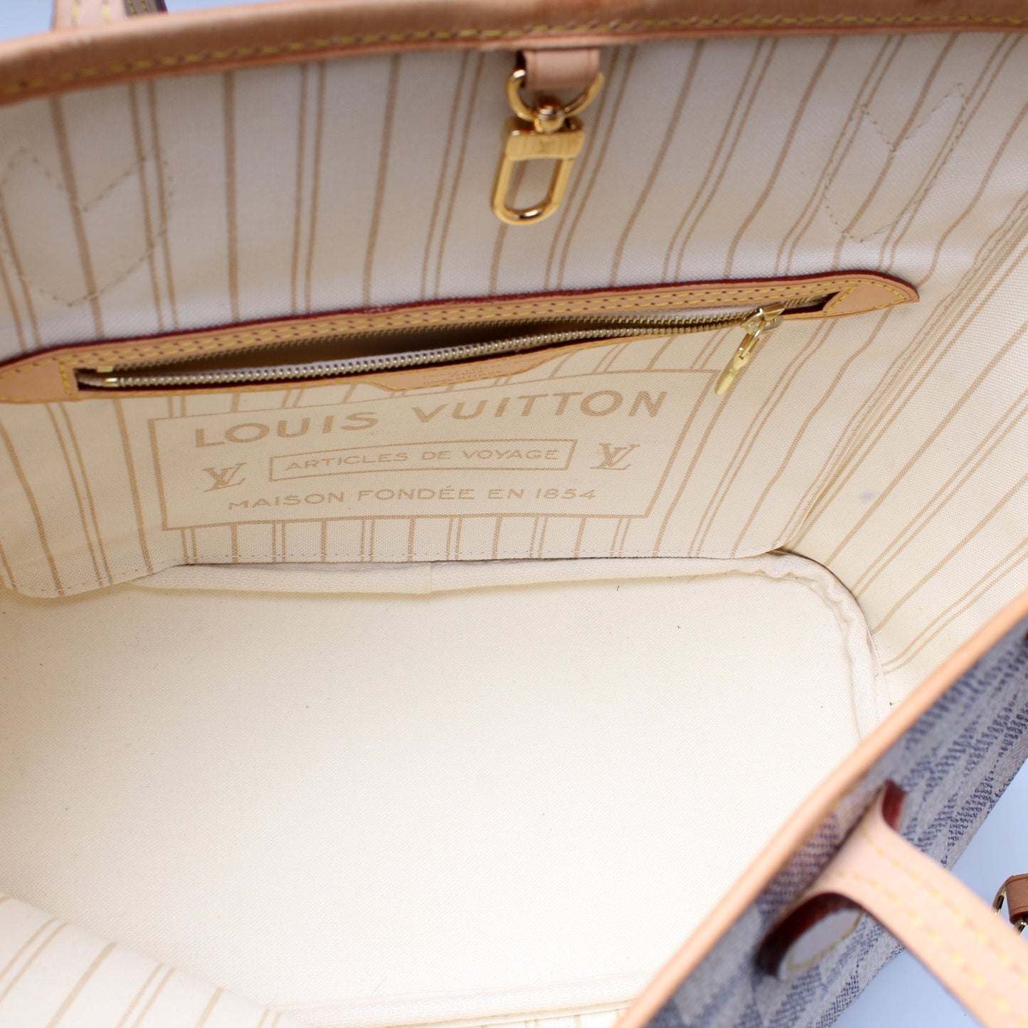 Neverfull W/Wallet PM Azur