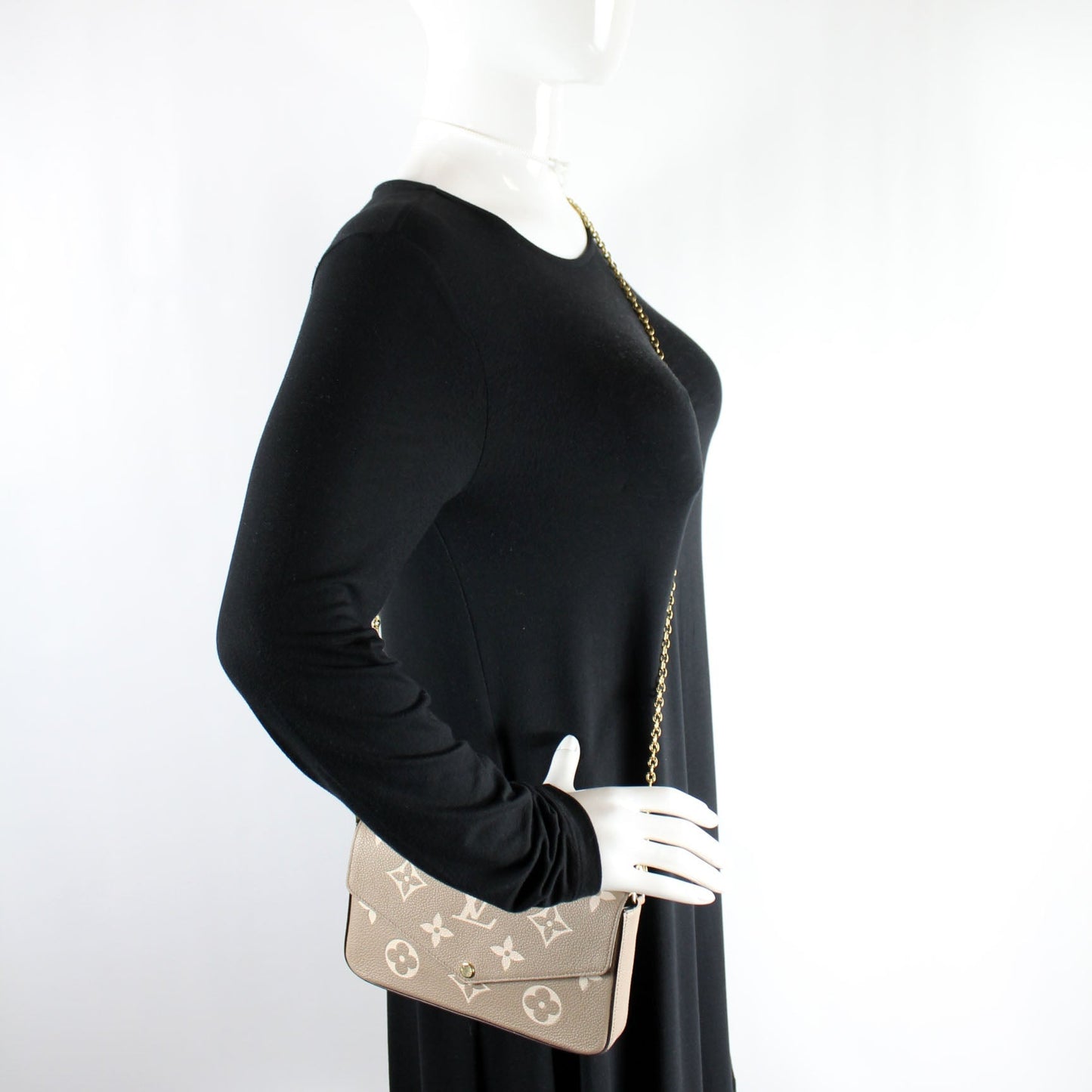 Pochette Felicie Empreinte Giant Monogram