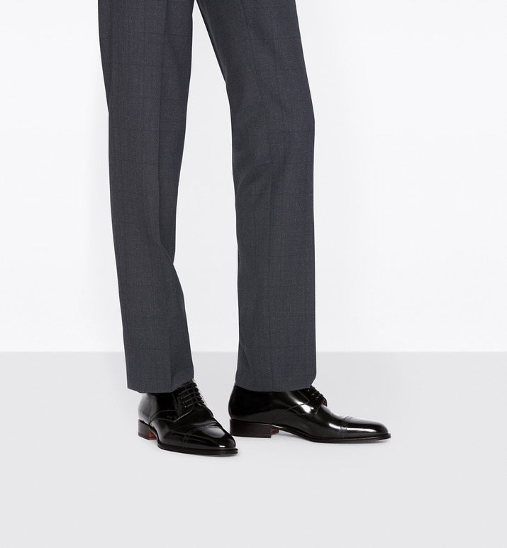 Dior Timeless Derby Shoe • Black Polished Calfskin