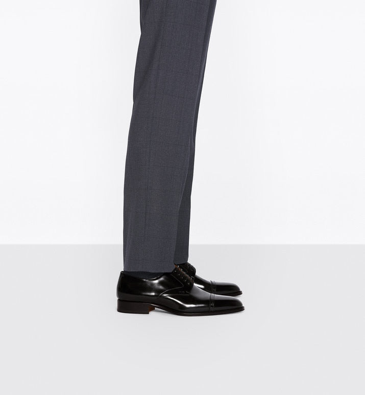 Dior Timeless Derby Shoe • Black Polished Calfskin