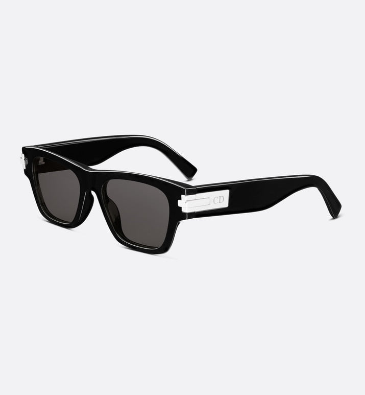 DiorBlackSuit XL S2U • Black Rectangular Sunglasses
