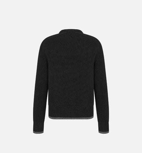 'Christian Dior Atelier' Sweater • Black Wool Jersey
