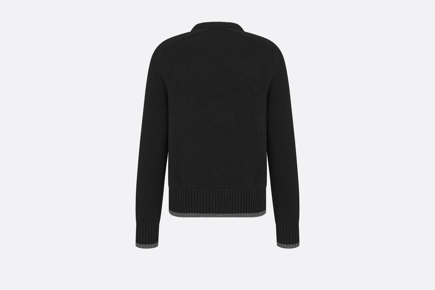 'Christian Dior Atelier' Sweater • Black Wool Jersey