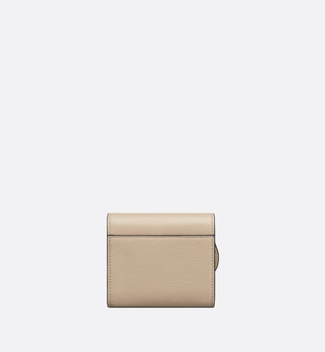Saddle Lotus Wallet • Sand-Colored Goatskin