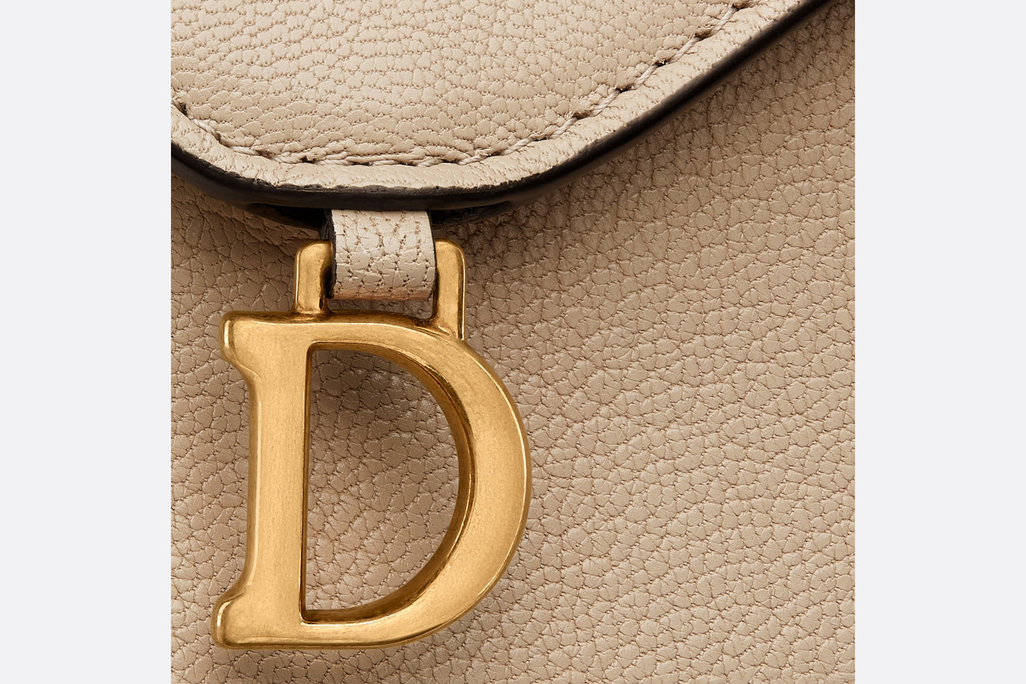 Saddle Lotus Wallet • Sand-Colored Goatskin