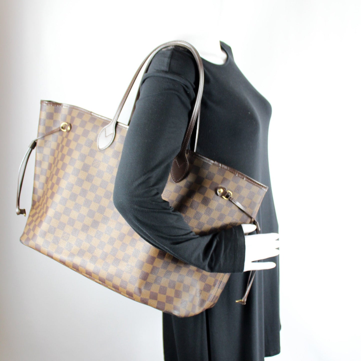 Neverfull GM Damier Ebene