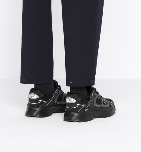 B30 Sneaker • Black Mesh and Technical Fabric