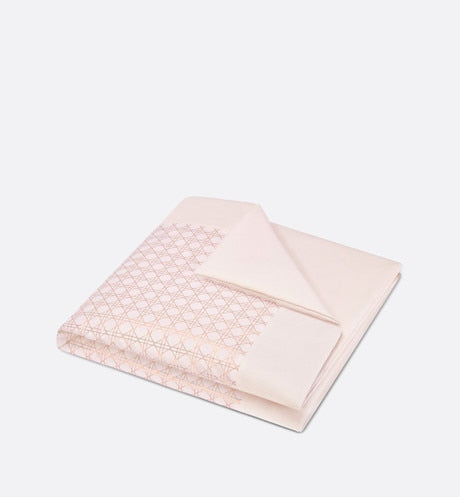 Baby Blanket • Pink Cannage Cotton Poplin