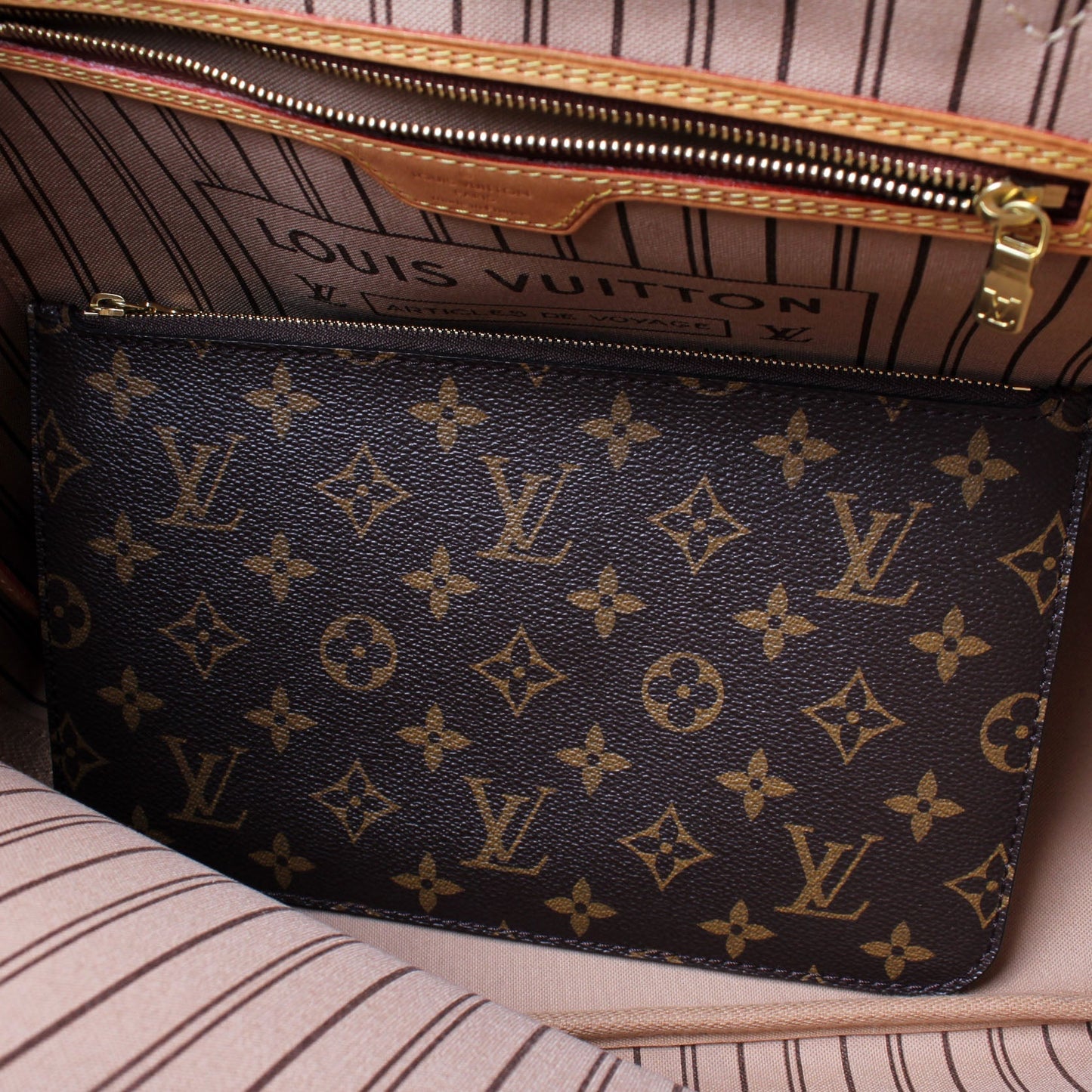 Neverfull W/Wallet MM Monogram