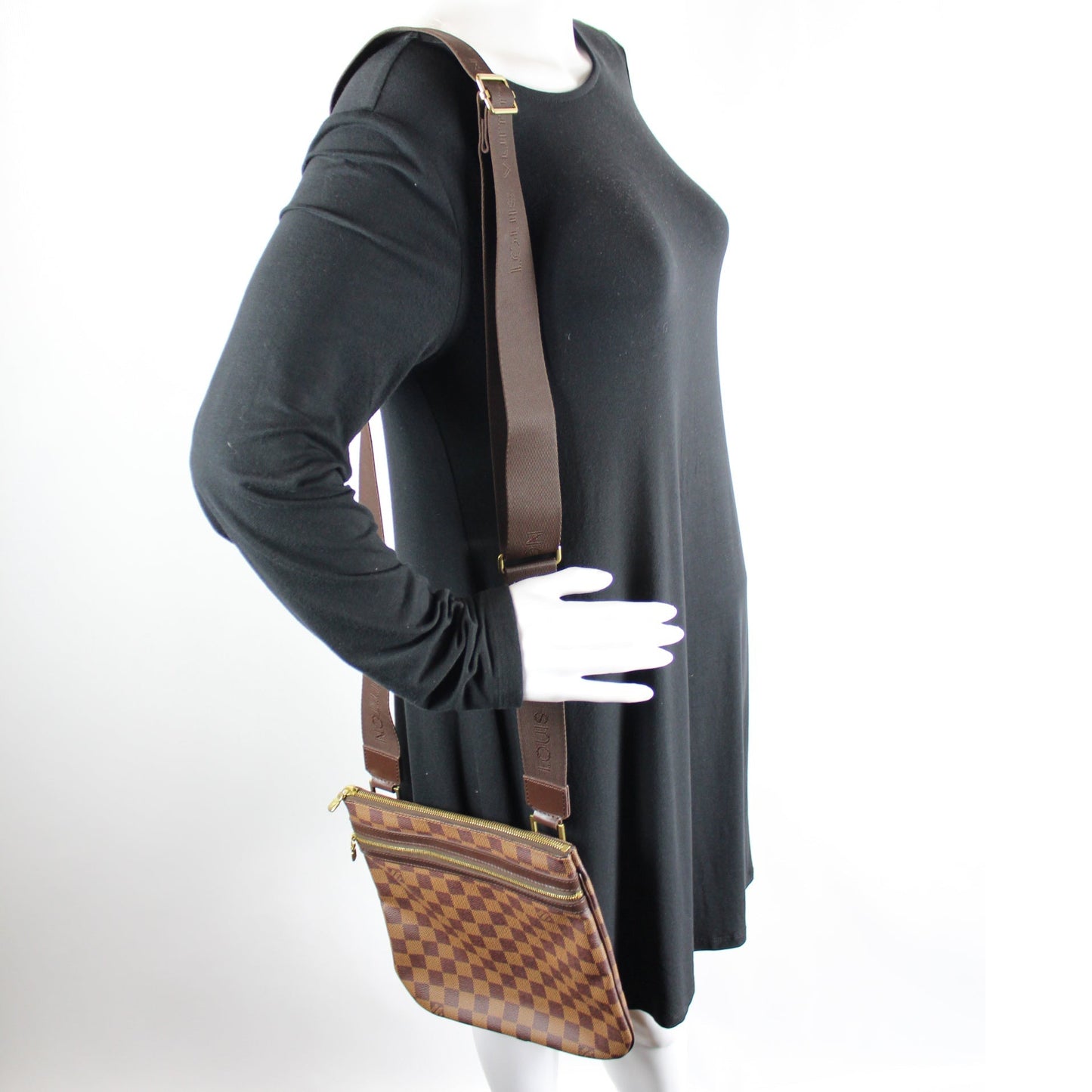 Pochette Bosphore Damier Ebene