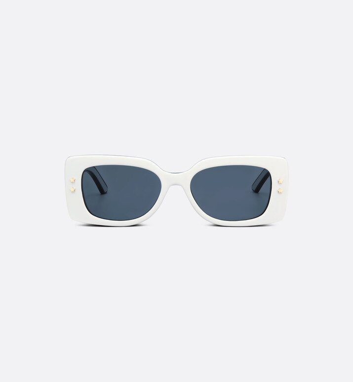 DiorPacific S1U • White Square Sunglasses