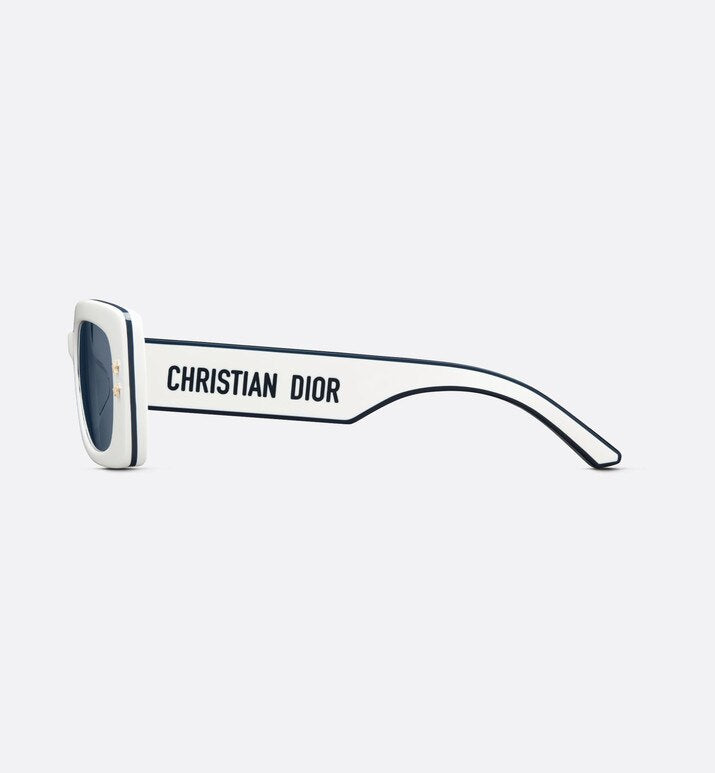 DiorPacific S1U • White Square Sunglasses