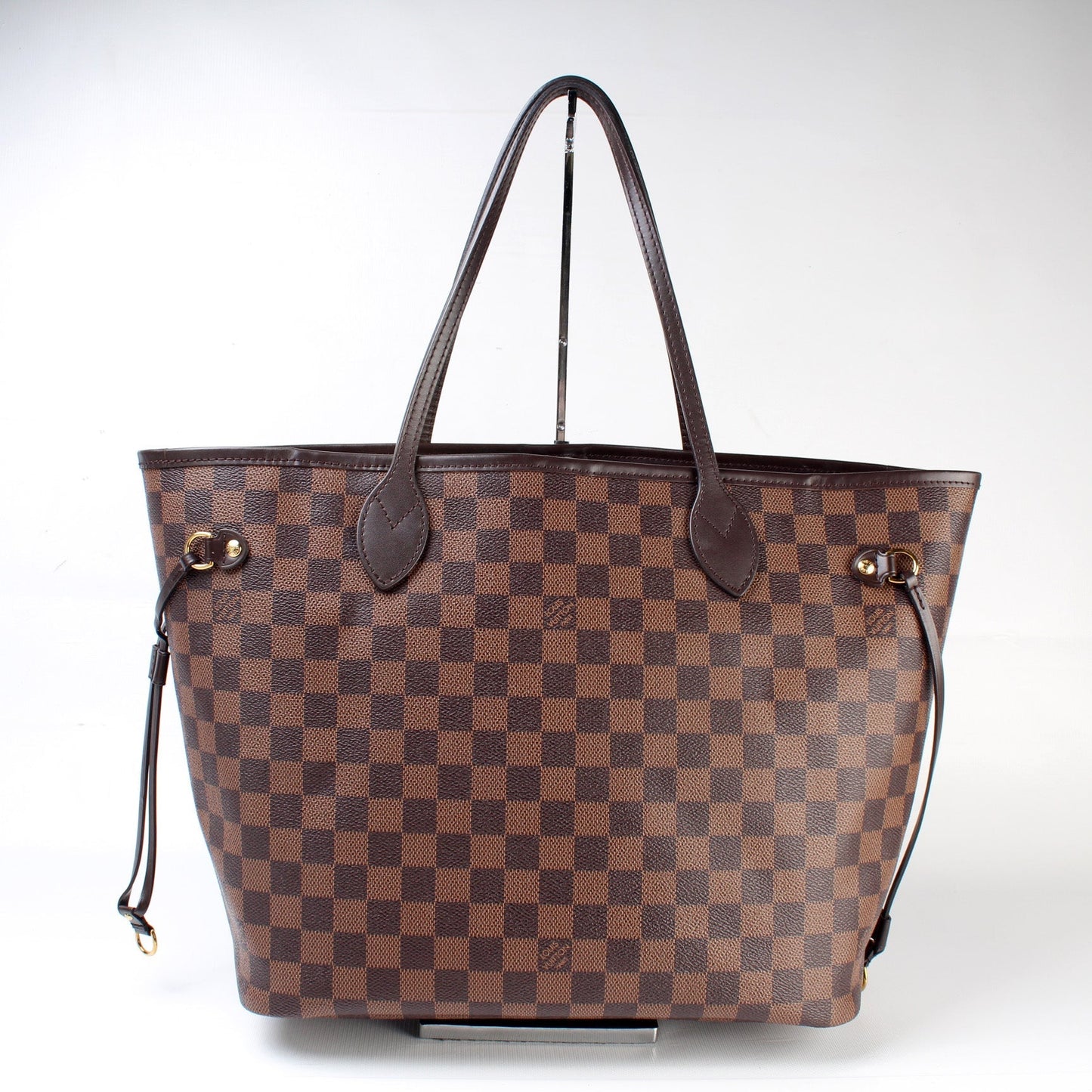Neverfull With Wallet MM Damier Ebene