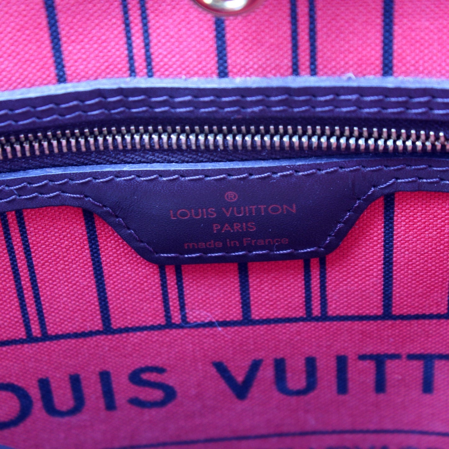 Neverfull With Wallet MM Damier Ebene