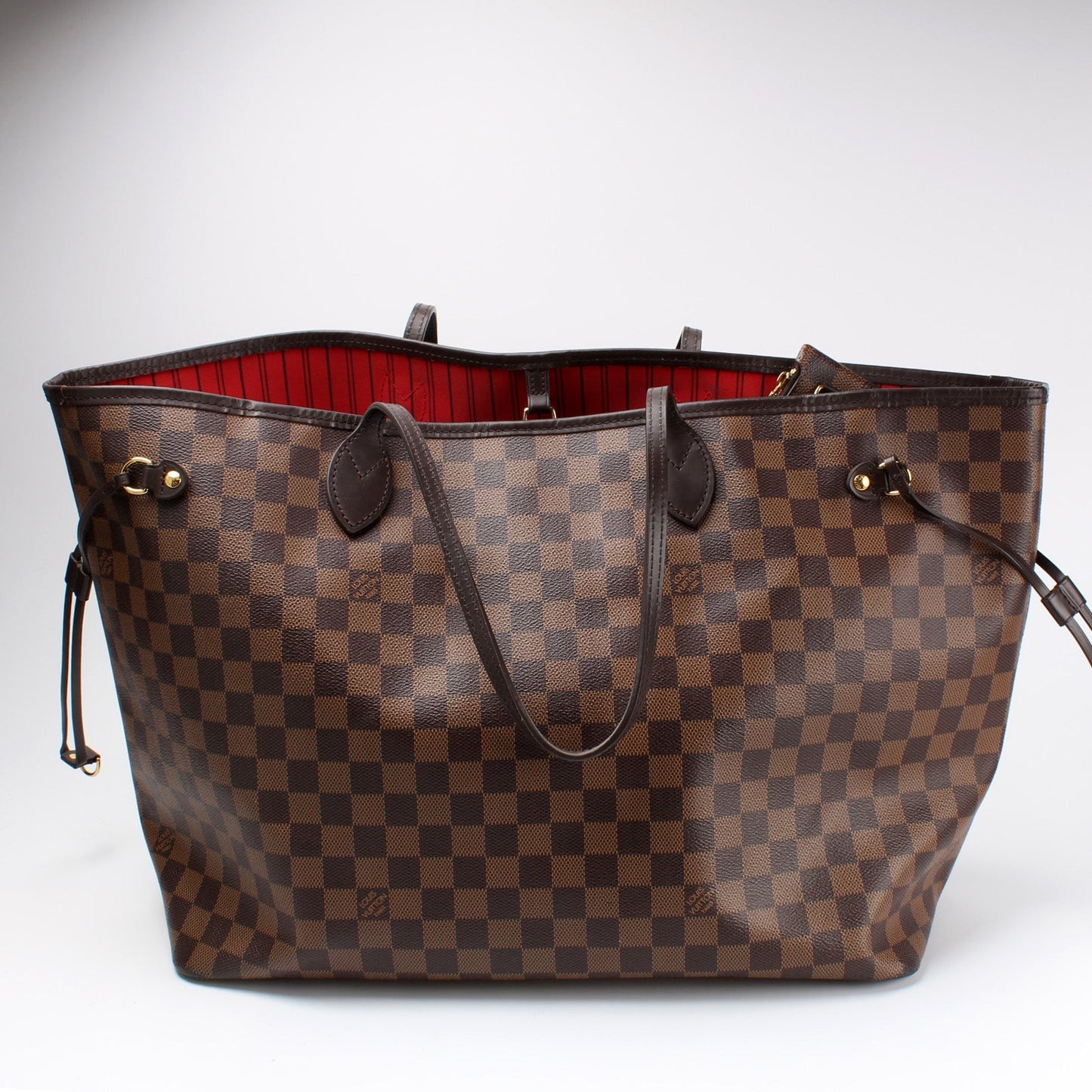 Neverfull W/ Wallet GM Damier Ebene
