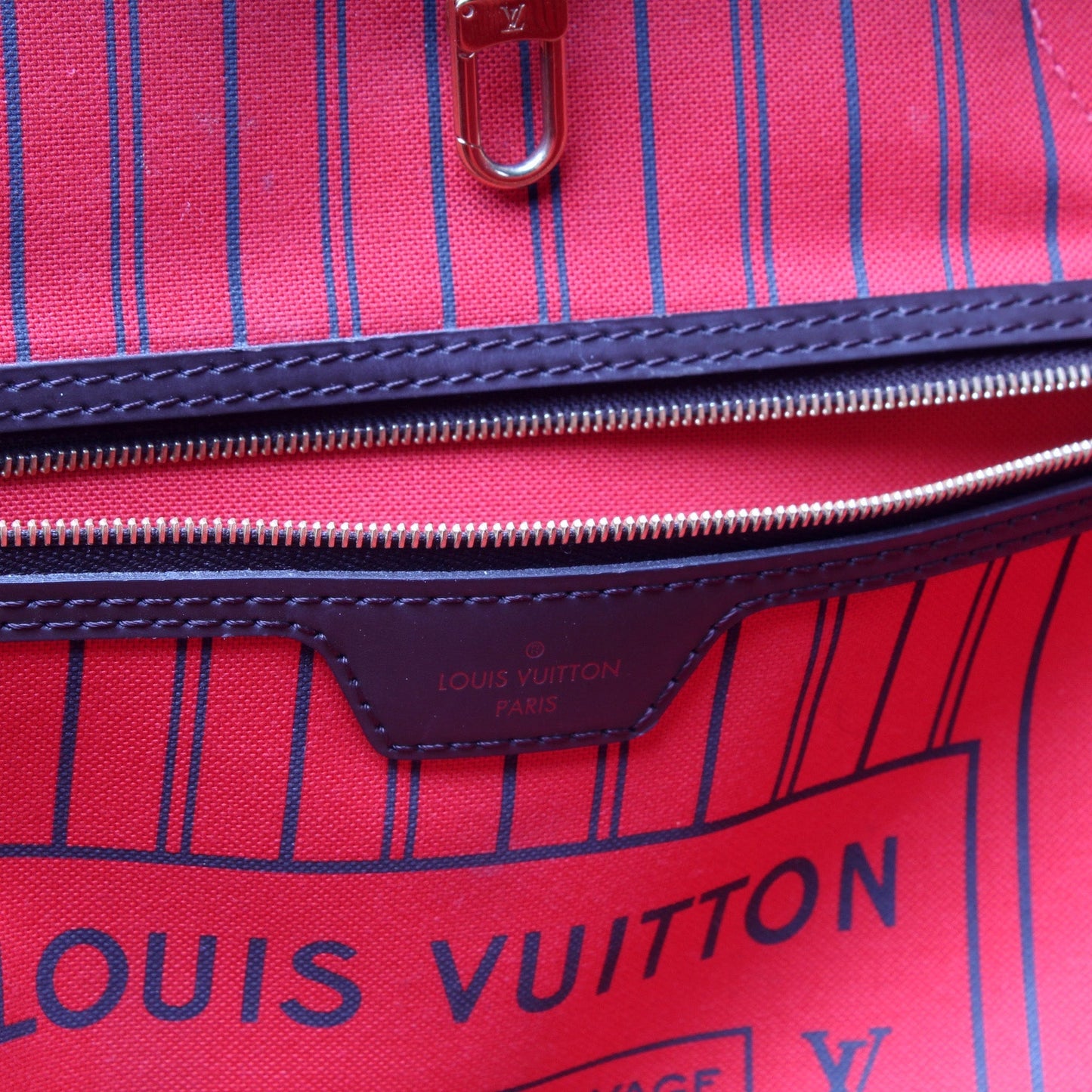 Neverfull W/ Wallet GM Damier Ebene