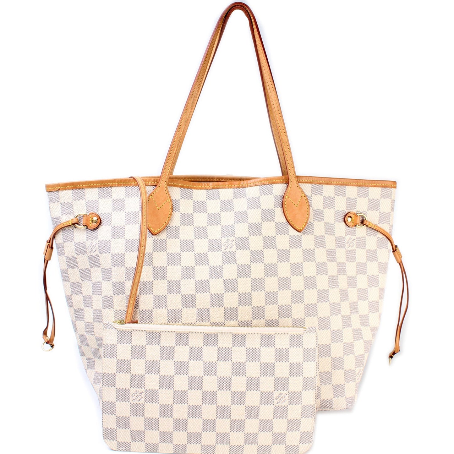 Neverfull MM W/Wallet Damier Azur