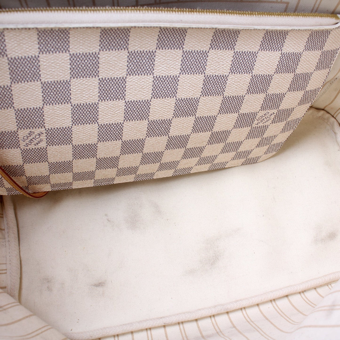 Neverfull MM W/Wallet Damier Azur