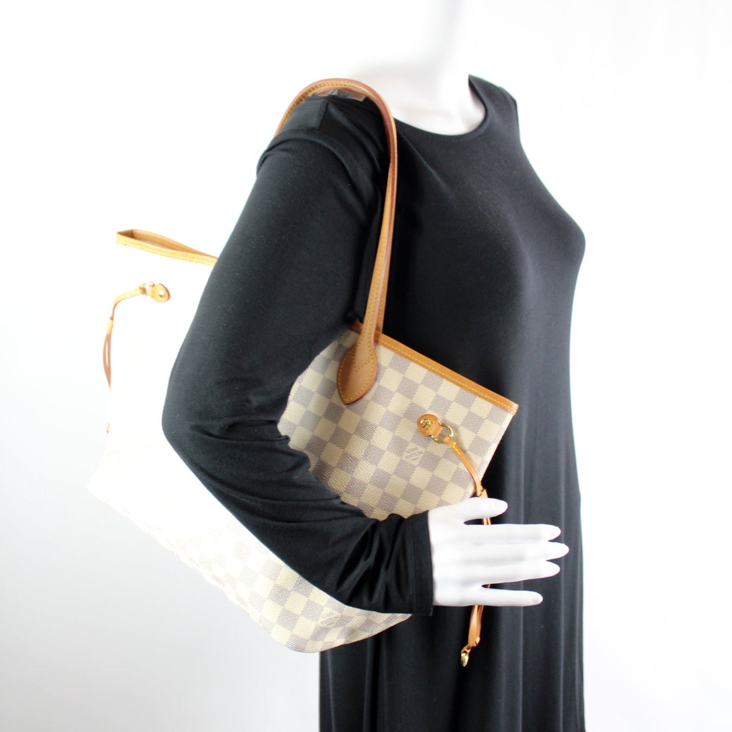 Neverfull MM W/Wallet Damier Azur