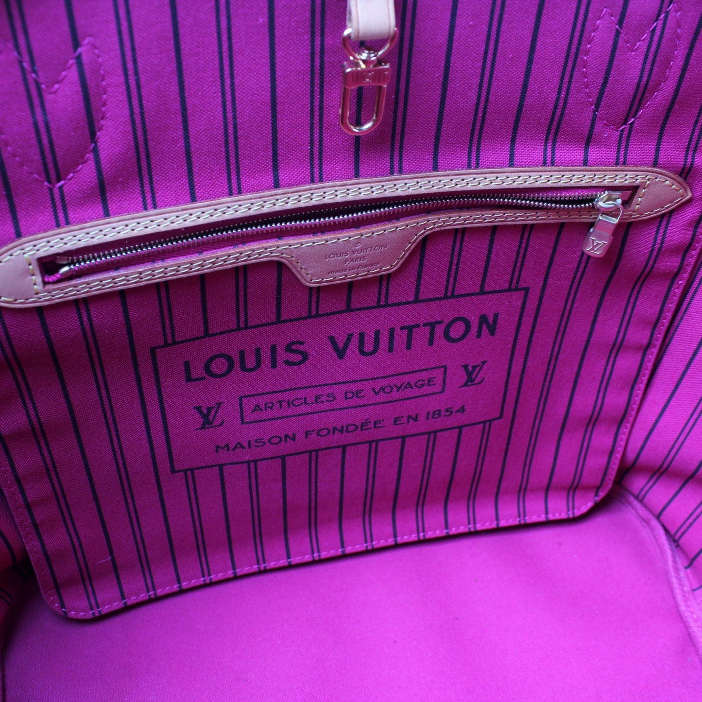 Neverfull w/Wallet MM Monogram